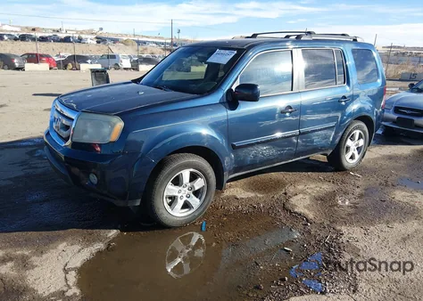 2009 Honda Pilot Ex z USA, uszkodzony, nr VIN 5FNYF48419B042112